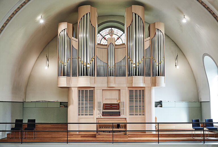 Goll-Orgel in der Reformierten Kirche Zug (Foto: Beat Ghilardi)