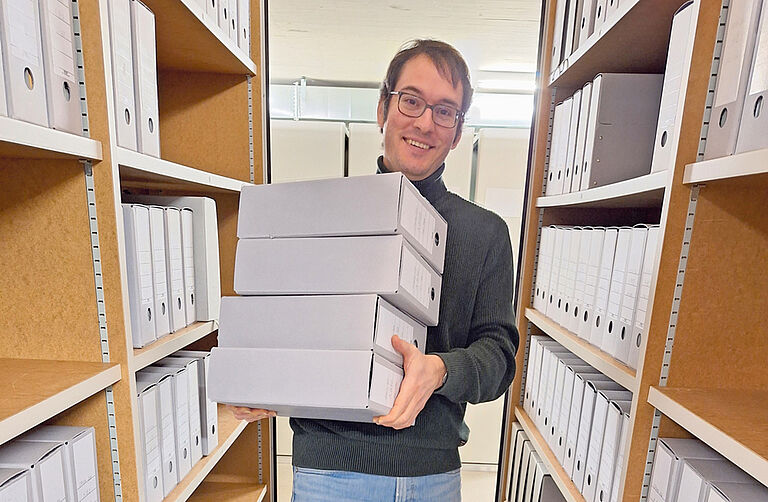 Wie schaut Archivar Daniel Marti auf unsere Kirche?