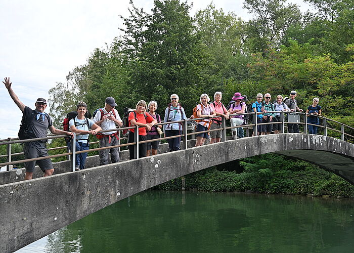 Rückblick auf die zweite Etappe auf der Via Francigena